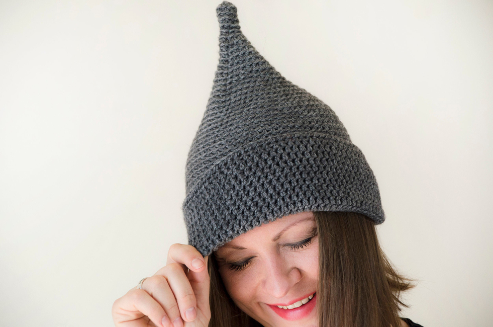 Adult pixie gnome hat Crochet pattern Ribblr