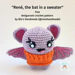 René - A bat in sweater