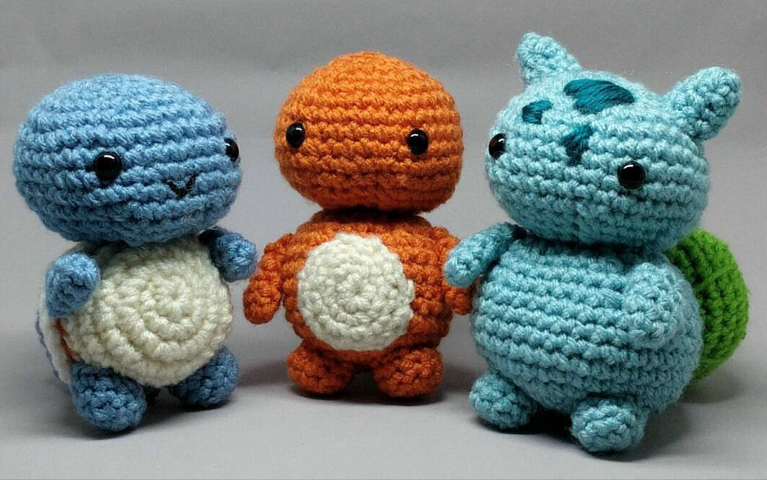 Chibi Pokemon bundle 1: Crochet pattern