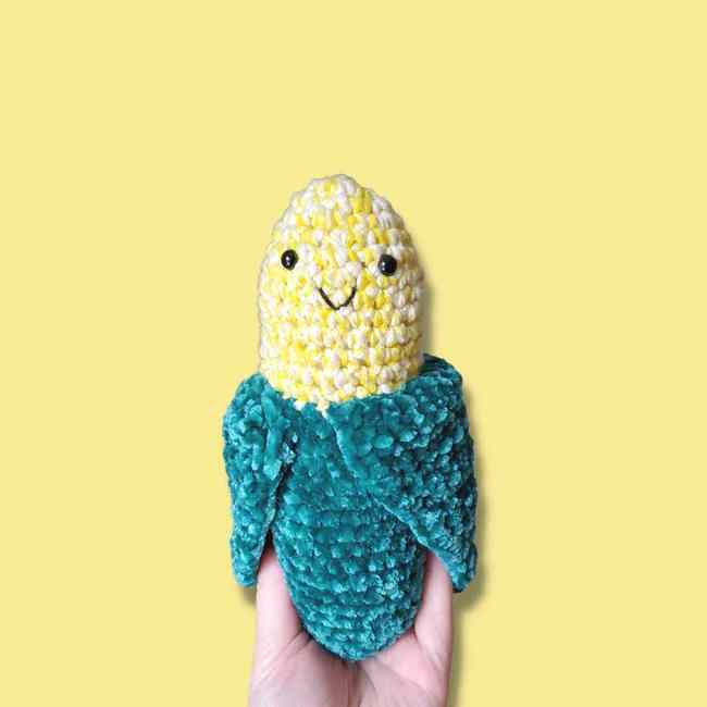 FREE Sweet Corn Plush: Crochet pattern