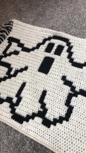 Mosaic Crochet Ghost Pattern