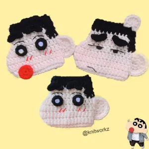 Crayon Shin-chan Airpods/card Pouch Pattern