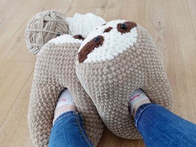 Chunky Sloth Slippers