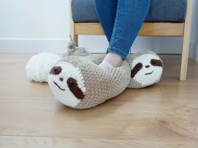 Chunky Sloth Slippers