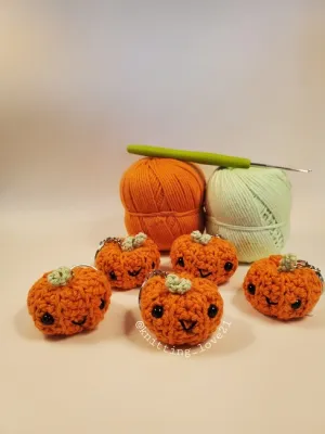 Pumpkin Keychain