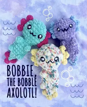 Bobbie the Bobble Axolotl