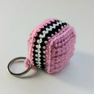 Liquorice Allsorts Keyring Crochet Pattern