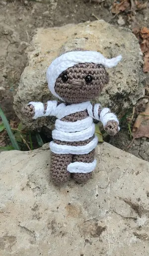 Halloween Mummy Amigurumi