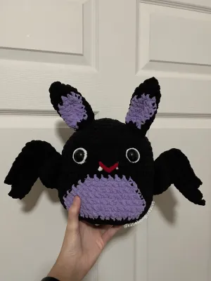 Bat Plushie Crochet Pattern (Inspired by Betty the Bat Squishmallow)