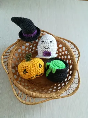 Crochet Pattern Halloween set