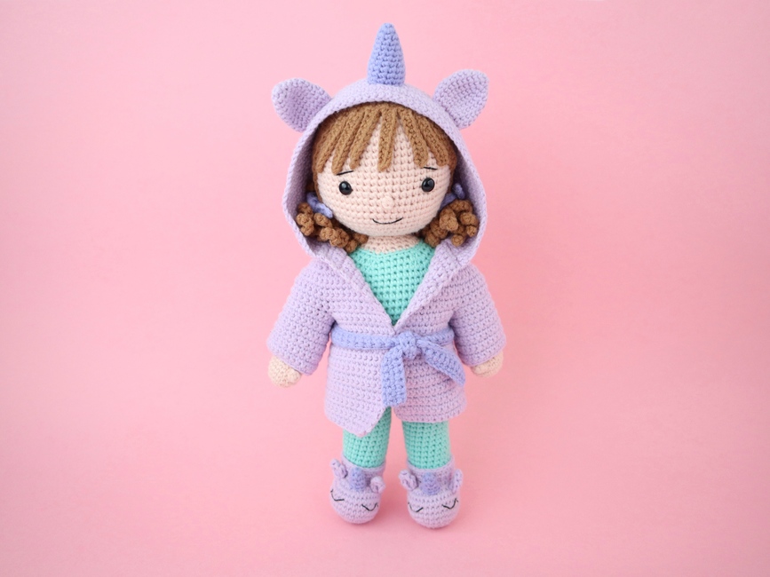 Beatrice the Bedtime Doll Crochet pattern Ribblr