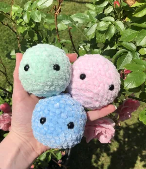 FREE crochet anxiety ball pattern With YouTube Video