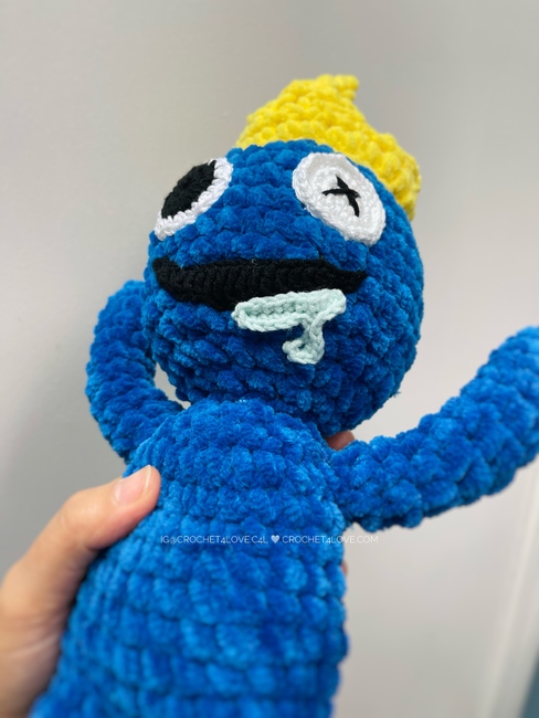 Blue Rainbow friends: Crochet pattern