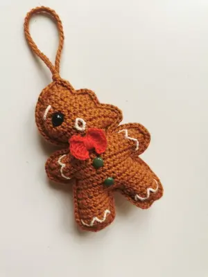 Gingerbread Christmas ornament