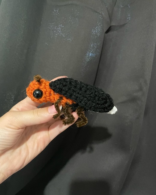 Crochet Fireflies with Glow in the Dark Yarn!