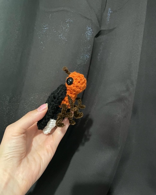 Crochet Fireflies with Glow in the Dark Yarn!