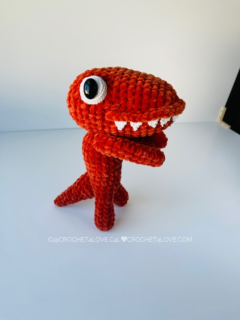 Orange Rainbow friends: Crochet pattern