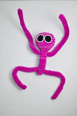 Patrón Pdf Amigurumi Green Y Purple, Rainbow Friends - $ 1.200 en