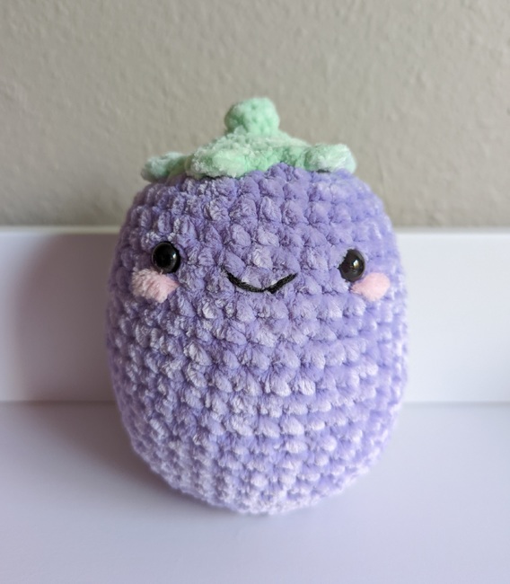 Yarn it! Knitting & Crochet Journal – Eggplant