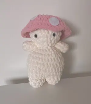 Crochet Mushroom Man/Mushie Pattern