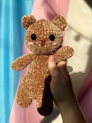 Fuzzy Teddy Bear Plushie