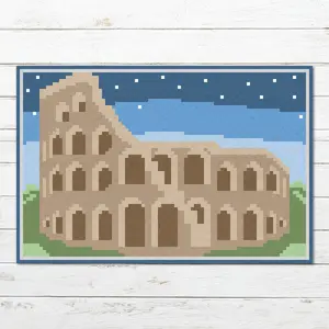 Rome Colosseum Travel Blanket