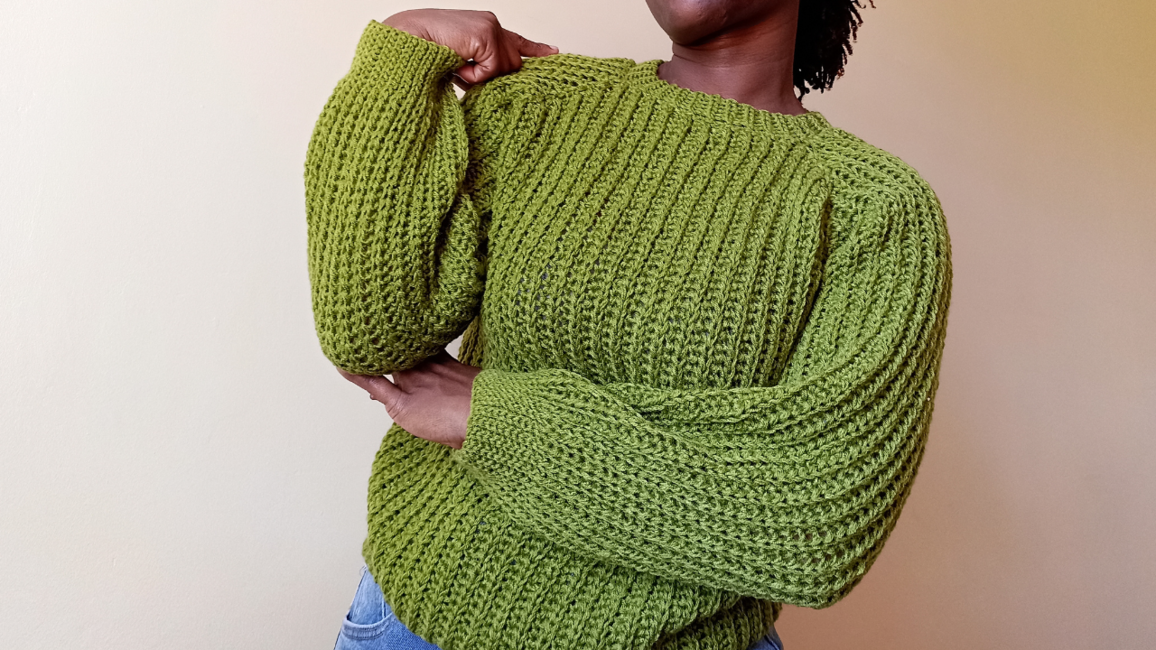 Unisex Fisherman Sweater: Crochet pattern | Ribblr
