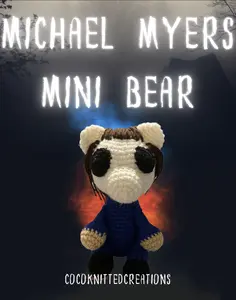 Michael Myers mini bear
