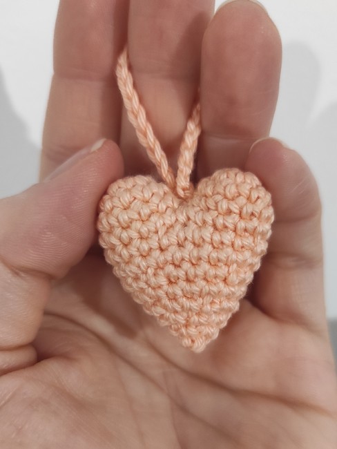 Bear with Heart Key Cover Crochet Pattern