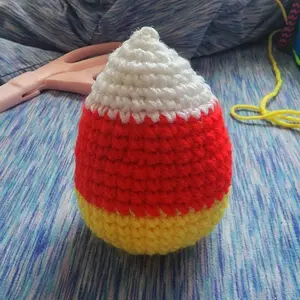 Candy Corn Cat Toy