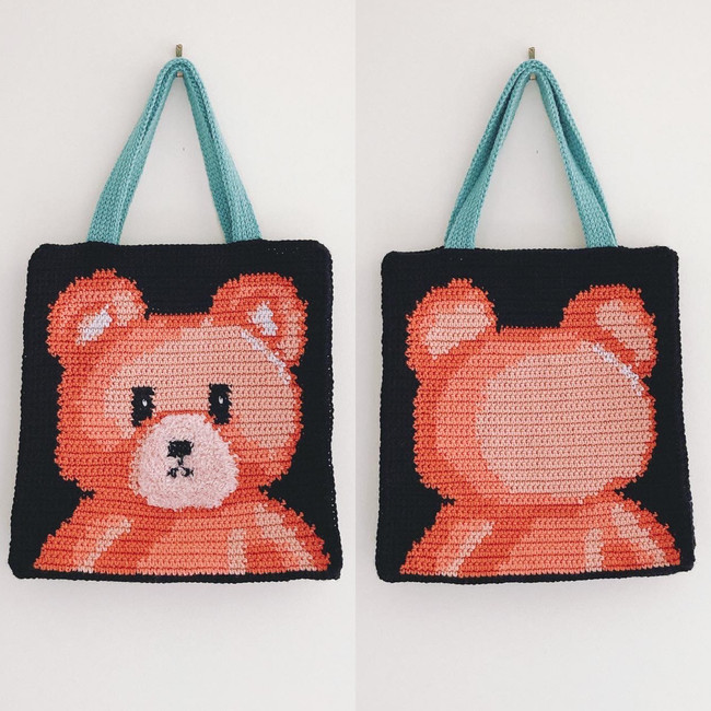 Create-it Bear Bag crochet pattern 