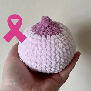 Pink Day Breast Cancer Awareness Plush Boobie