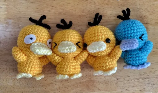 Baby Psyduck Amigurumi