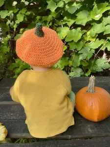 baby pumpkin beret