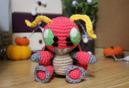 Tentomon amigurumi