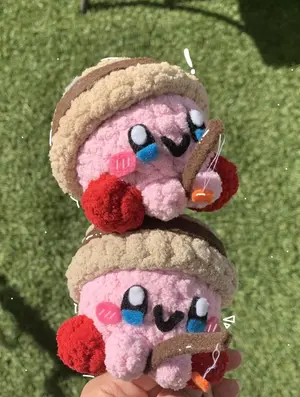 Crochet Kirby The Fisherman