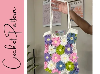 The Crazy Daisy Market Bag