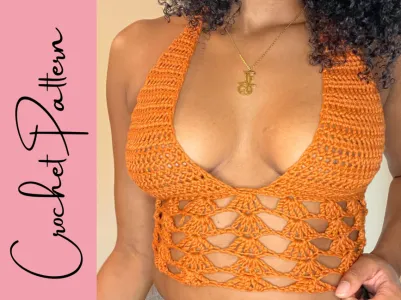 Nala Bralette Top: Crochet pattern