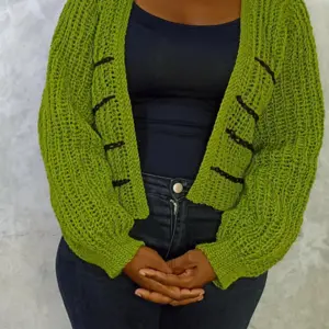 Crochet Crop Cardigan