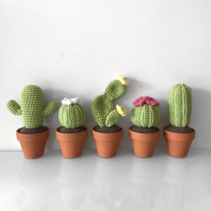 CROCHET : AMIGURUMI – CROCHET A MINI CACTUS – LEVEL 1 – My Ballard