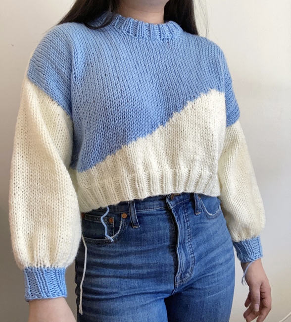 Catching Waves Sweater: Knitting pattern | Ribblr