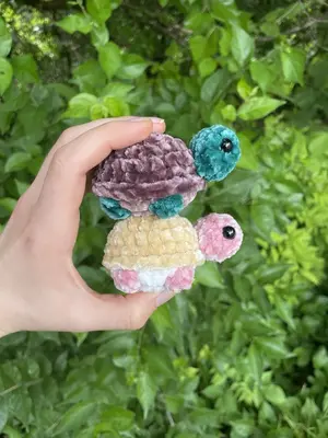 No Sew Crochet Turtle Amigurumi Plush 