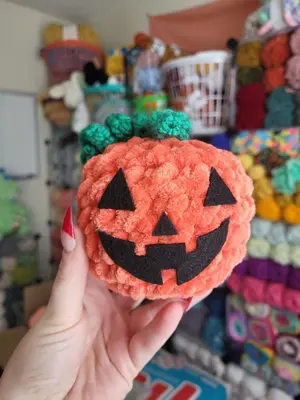 Pumpkin Plush Crochet Pattern