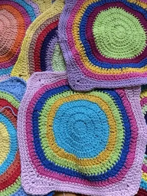 Circus Granny Square