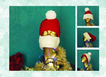 Christmas balaclava hat