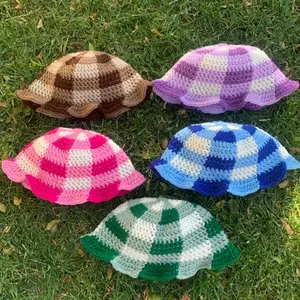 Gingham Bucket Hat