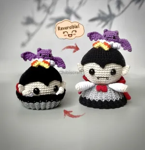 Reversible Dracula Cupcake