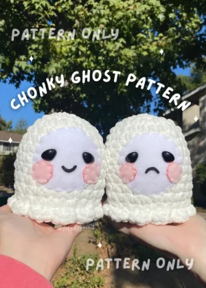 Chonky Ghost Crochet Pattern