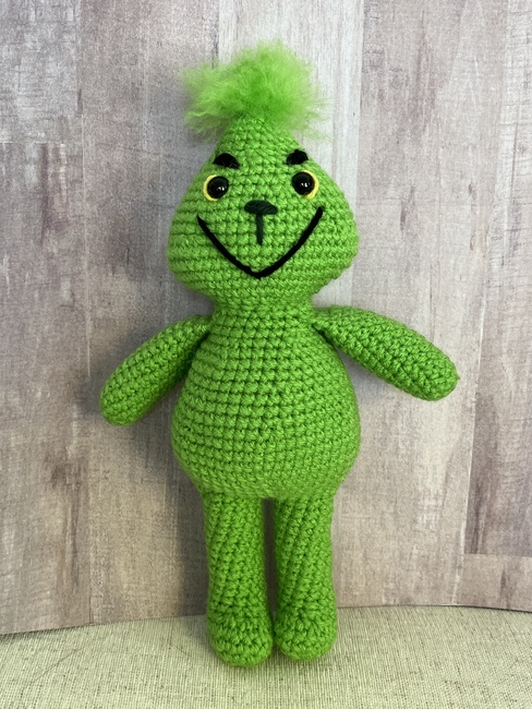 Green Meanie Grinch: Crochet Pattern | Ribblr