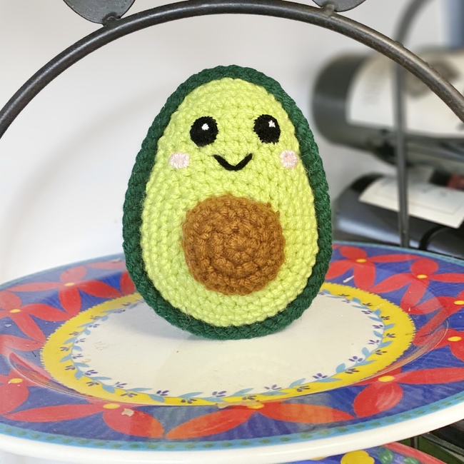 Crochet Avocado 